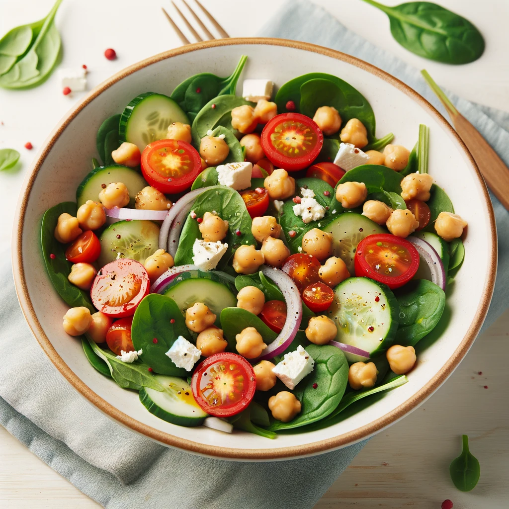 chickpea spinach